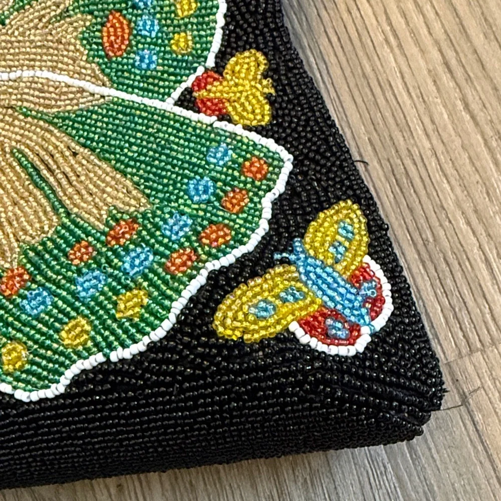 Y2K Beaded Butterfly Handbag - Picture 3 of 15